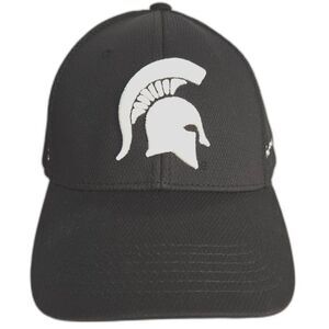 MSU Black Embroidered Spartans Hat One Fit